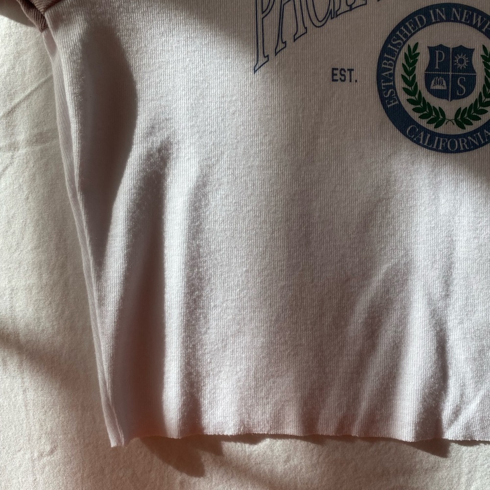 Pacsun cropped graphic baseball tee - Picture 3 of 6